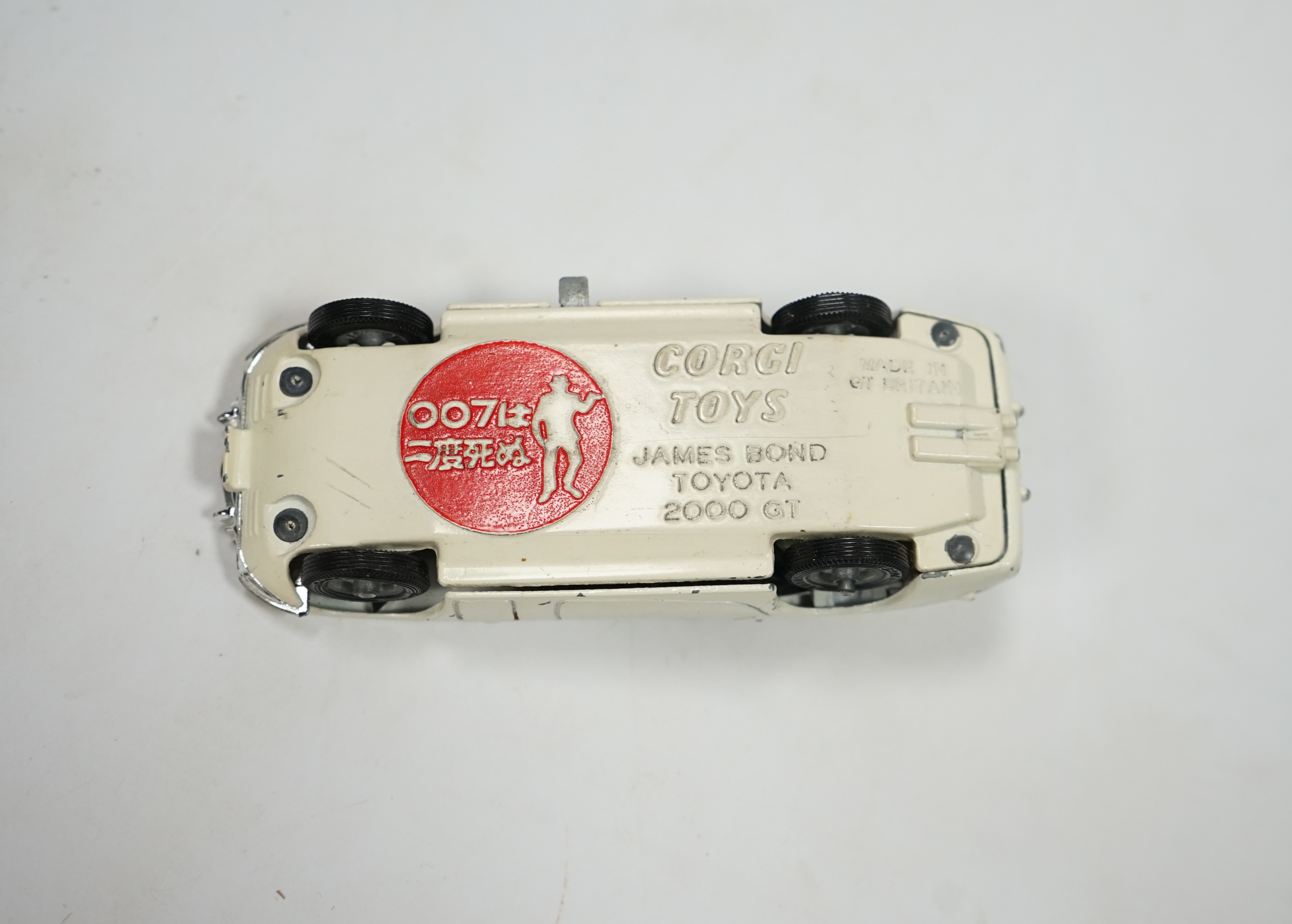 A boxed Corgi Toys (336) James Bond 007 Toyota 2000GT, with the inner display stand, the envelope for the secret instructions, the instruction leaflet and the passenger (other items missing), together with two boxed Tels